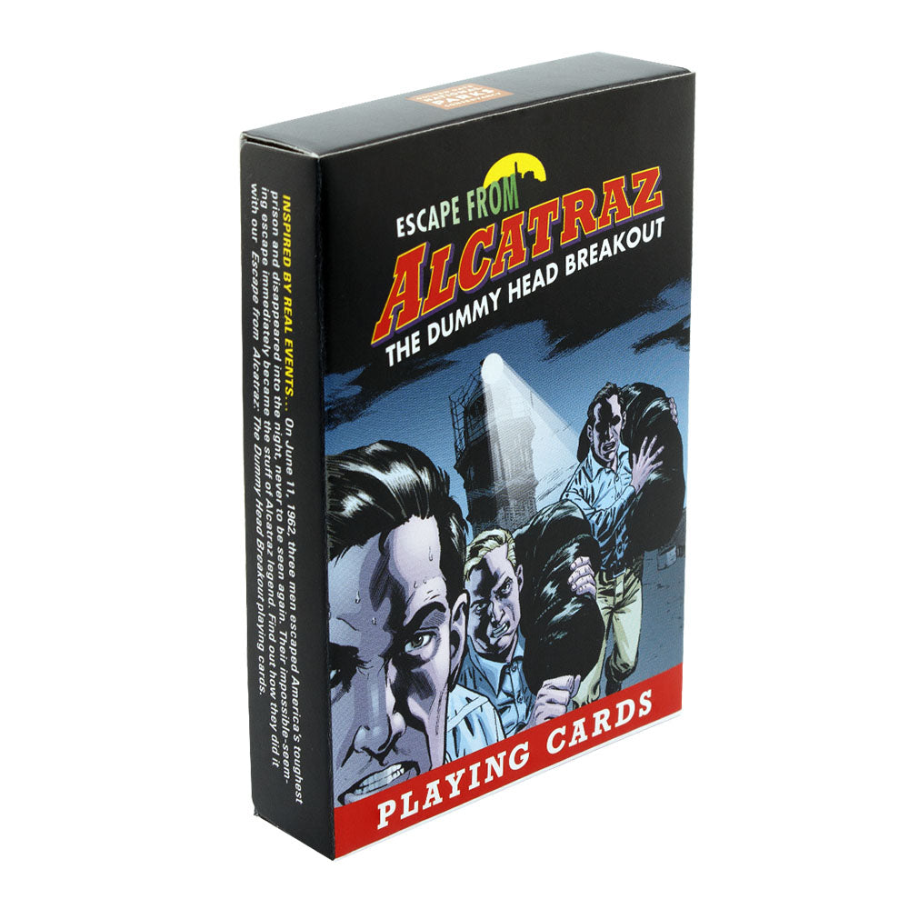 Playing card box 'Escape from Alcatraz The Dummy Head Breakout'
