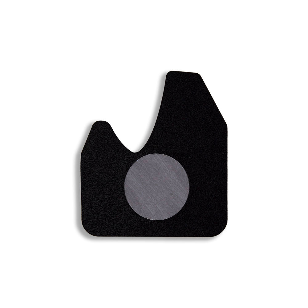 Back of magnet with cutout Golden Gate Bridge shape