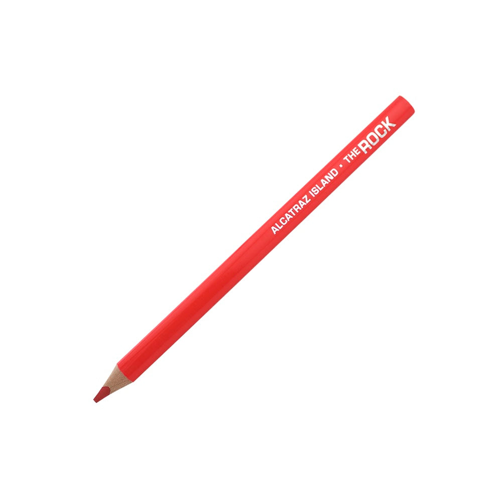 Alcatraz Island the Rock jumbo pencil, orange