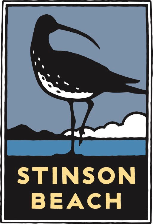 Stinson Beach artwork by Michael Schwab