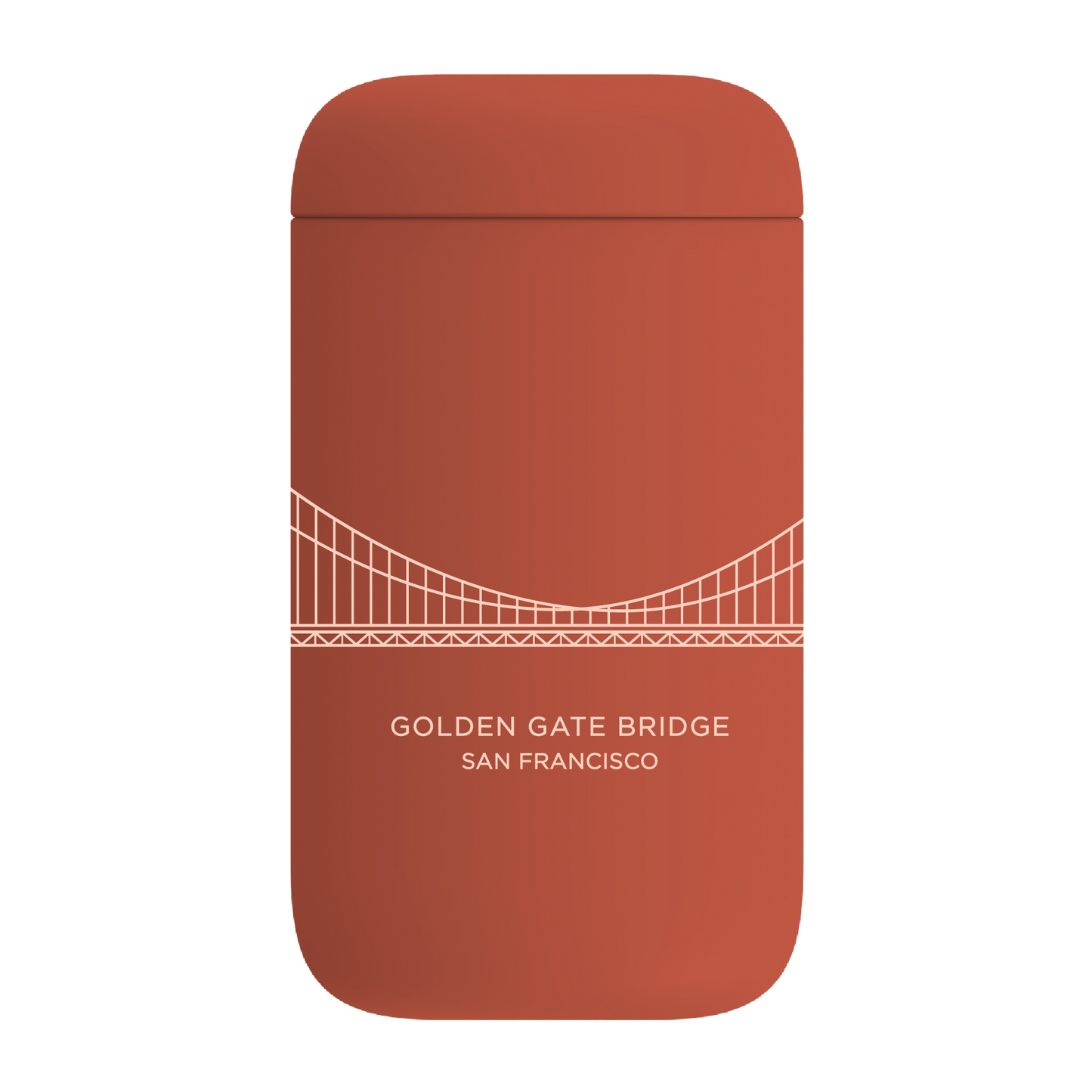 Golden Gate Bridge travel thermos mug by Golden Gate National Parks Conservancy with Fellow