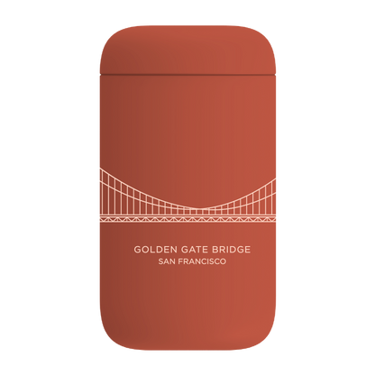 Golden Gate Bridge travel thermos mug by Golden Gate National Parks Conservancy with Fellow