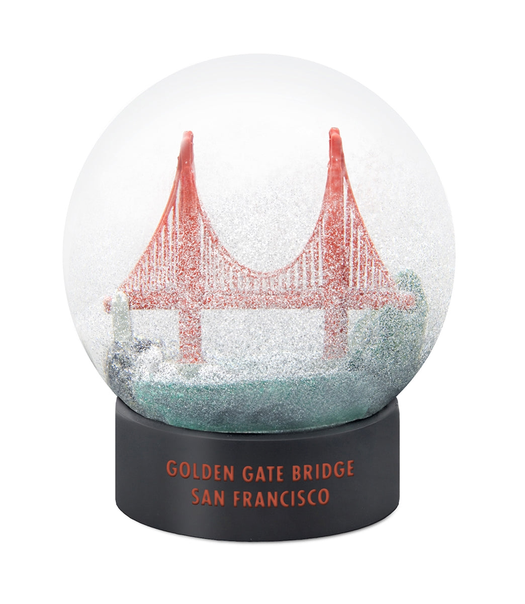 Golden Gate Bridge Fog Globe, designed and produced by the Golden Gate National Parks Conservancy.