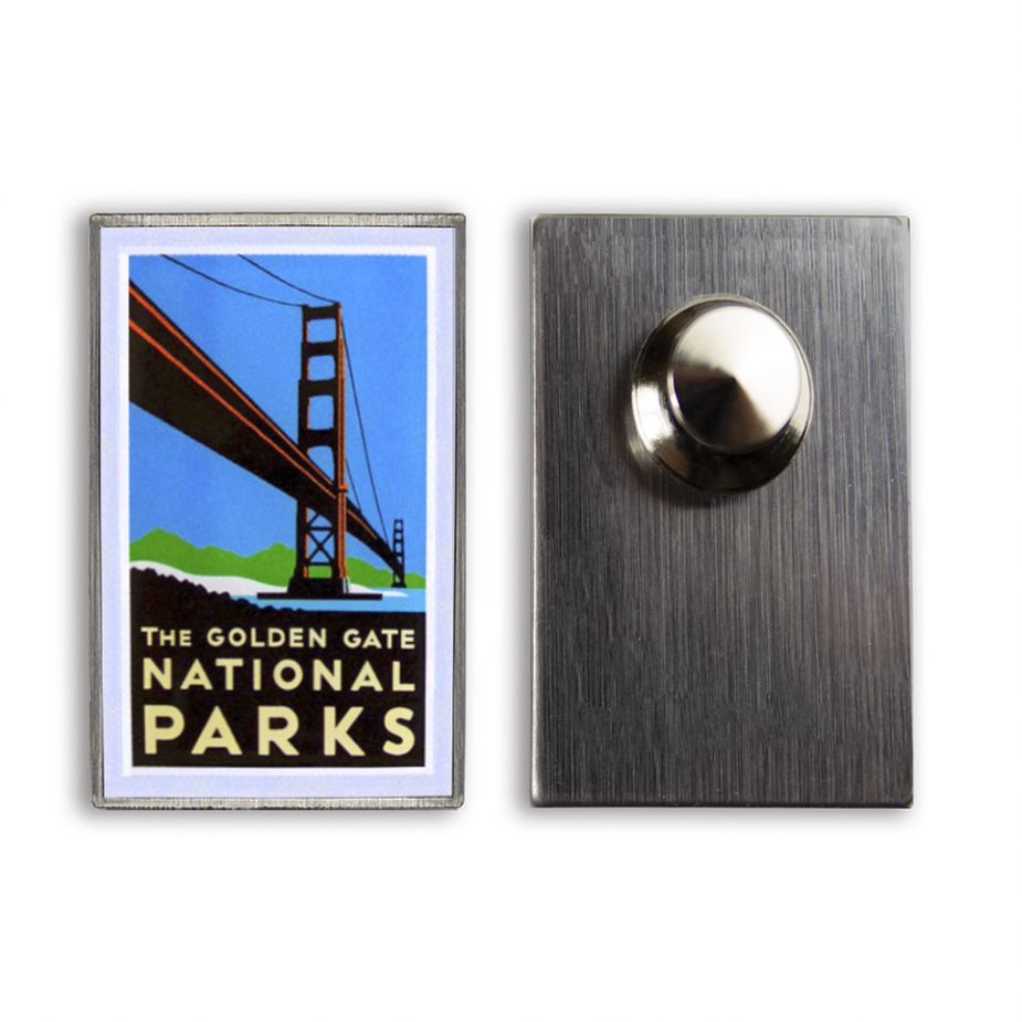 Pin - Golden Gate National Parks Bridge